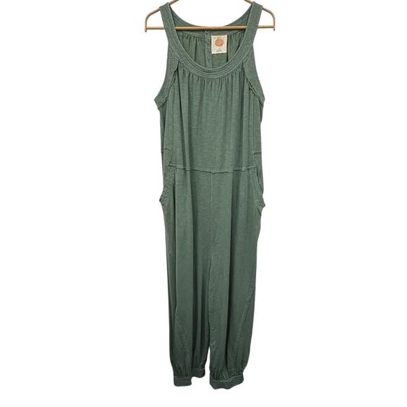 Anthropologie Pants - Anthropologie Green Jumpsuit